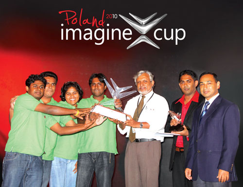Team Collectivists gain top honors at Microsoft Imagine Cup 2010 in Colombo
